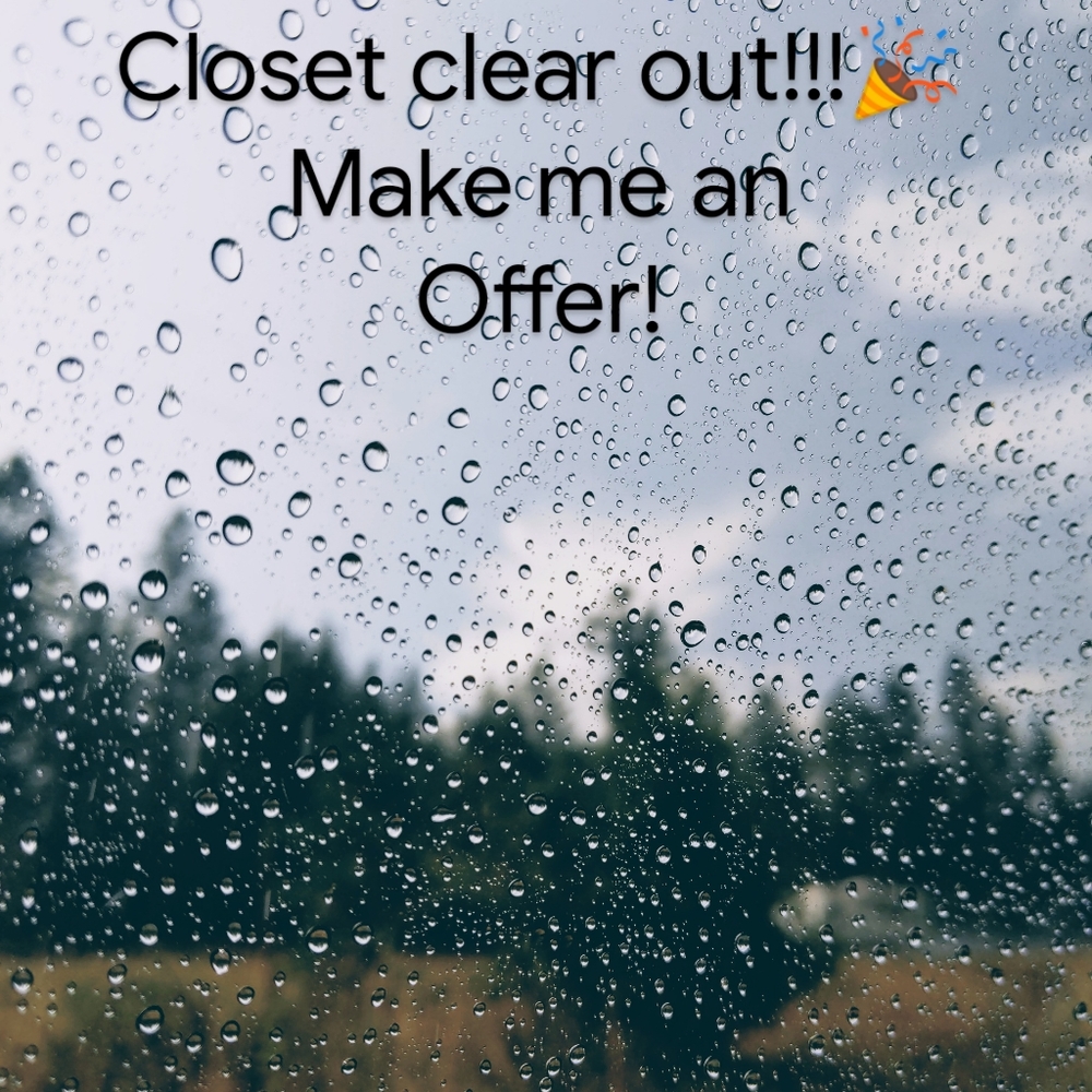 Closet clear out! I consider all offers!